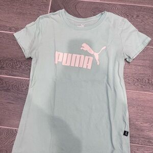 Puma Mint Green Short Sleeve Tee